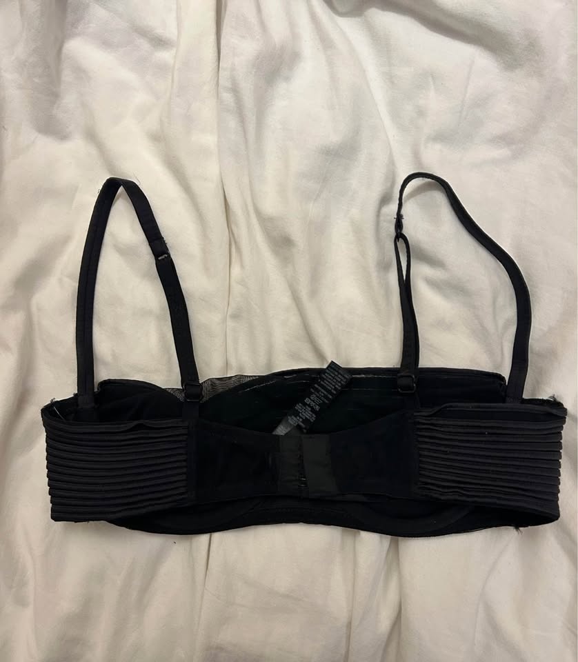 LA PERLA - black bandeau wire bra (bought off SSENSE) - photo 3