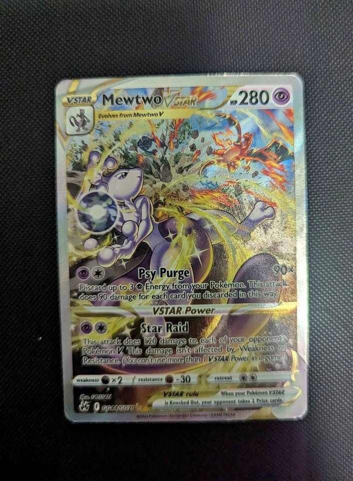 Mewtwo vstar pokemon card