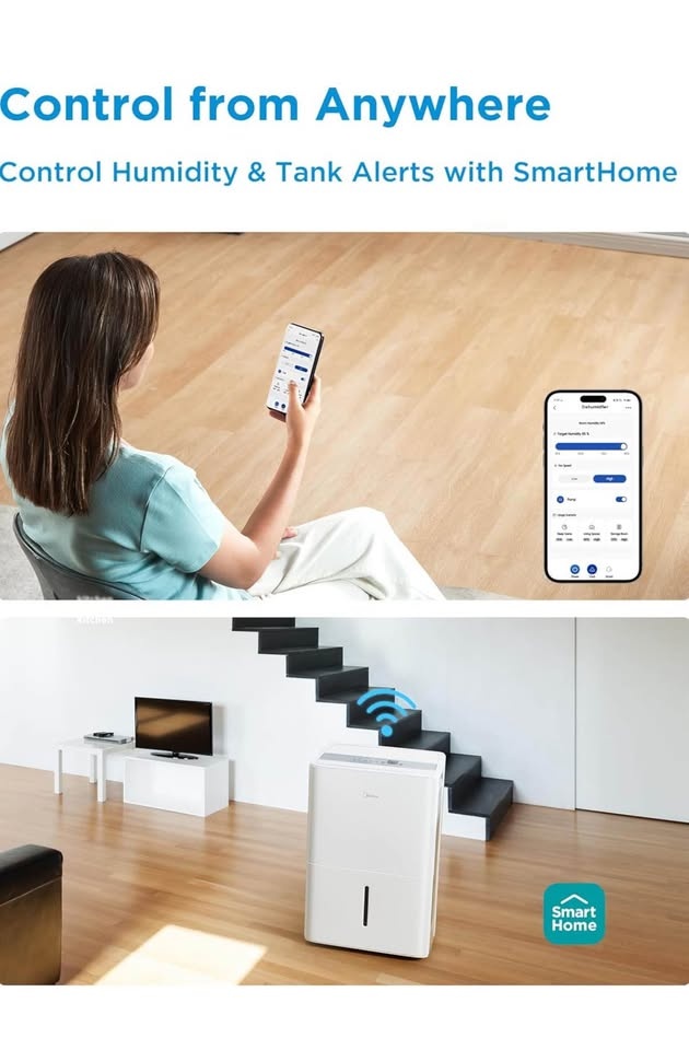Media smart home dehumidifier 50 pints - photo 5