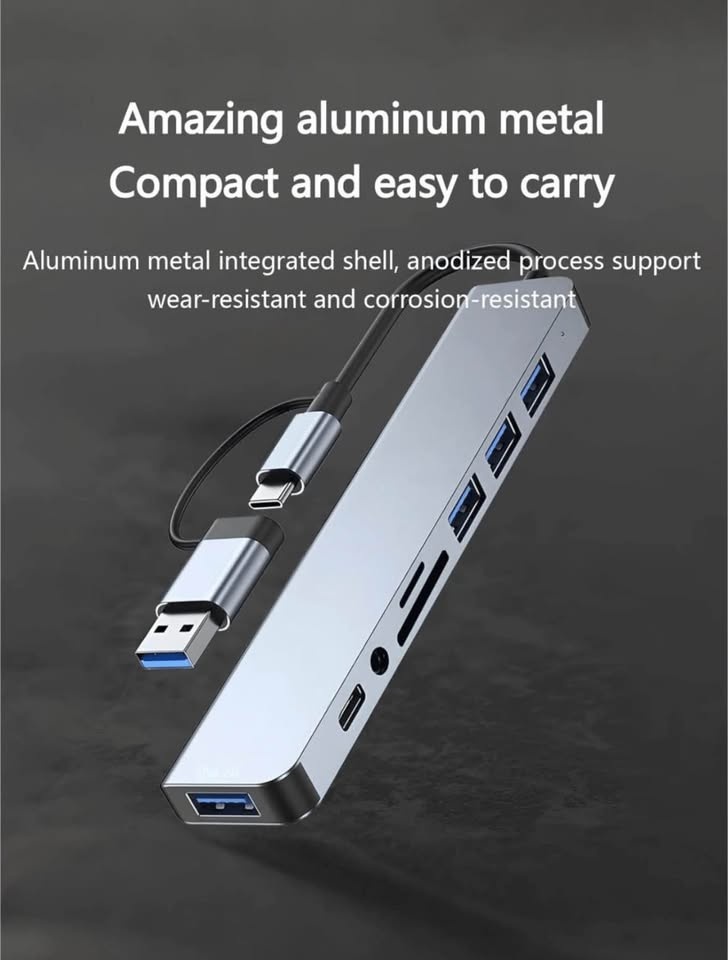 8-IN-1 USB C & USB HUB 3.0, Multi-Function Docking Station - photo 2