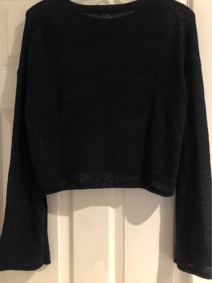 Garage navy blue sweater Medium - photo 2