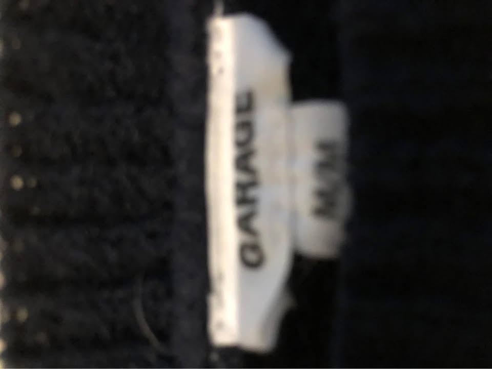 Garage navy blue sweater Medium - photo 3