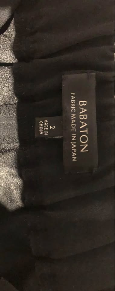 Aritzia Japanese silk black pants - photo 3