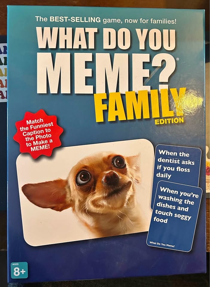 What do you meme family game - new
