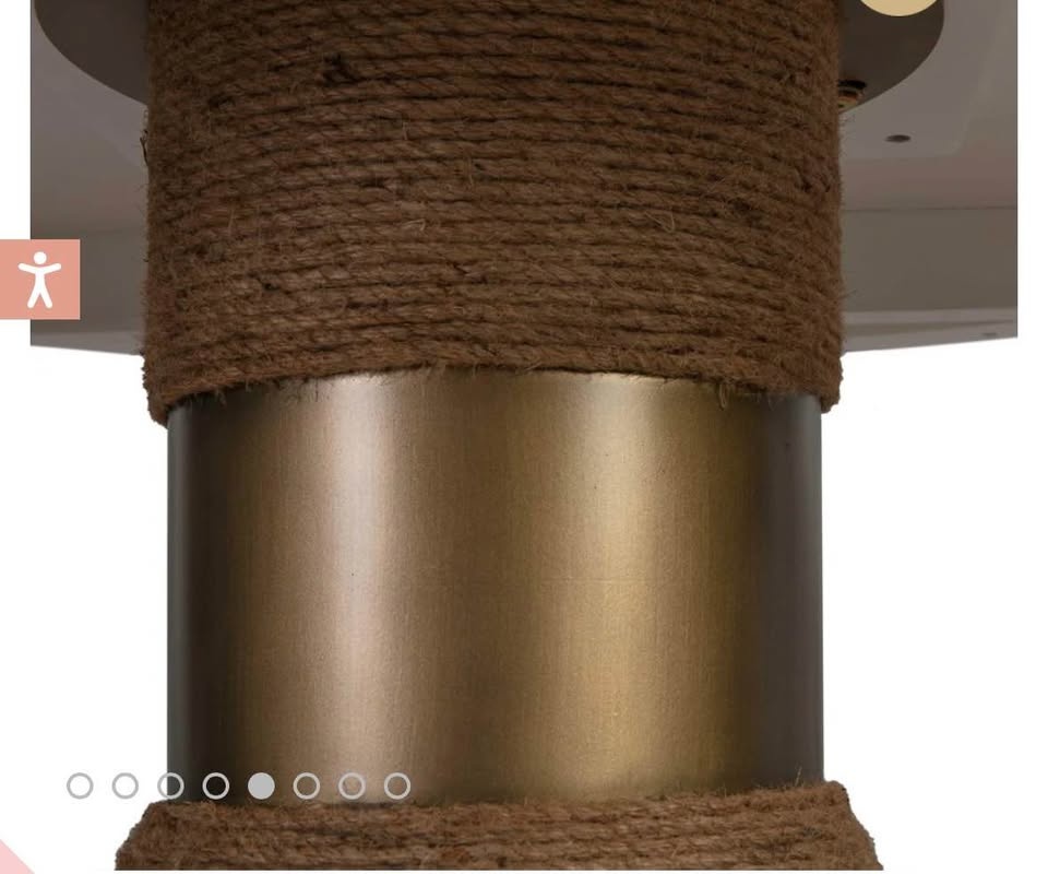 TOV Furniture - Rishi 48" Rope Round Dining Table - photo 2