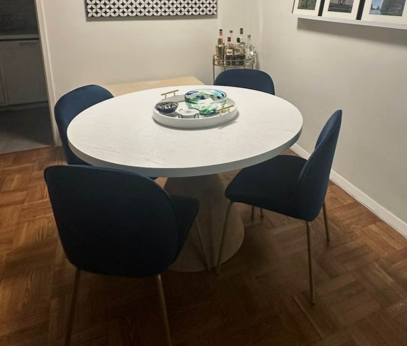 TOV Furniture - Rishi 48" Rope Round Dining Table - photo 4