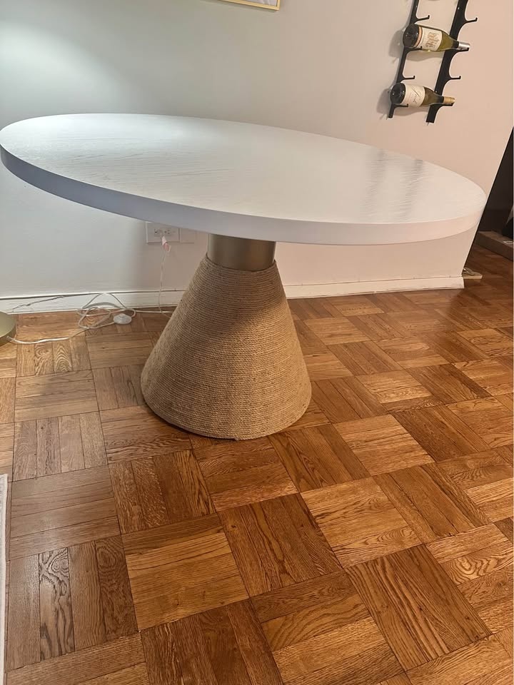 TOV Furniture - Rishi 48" Rope Round Dining Table - photo 5