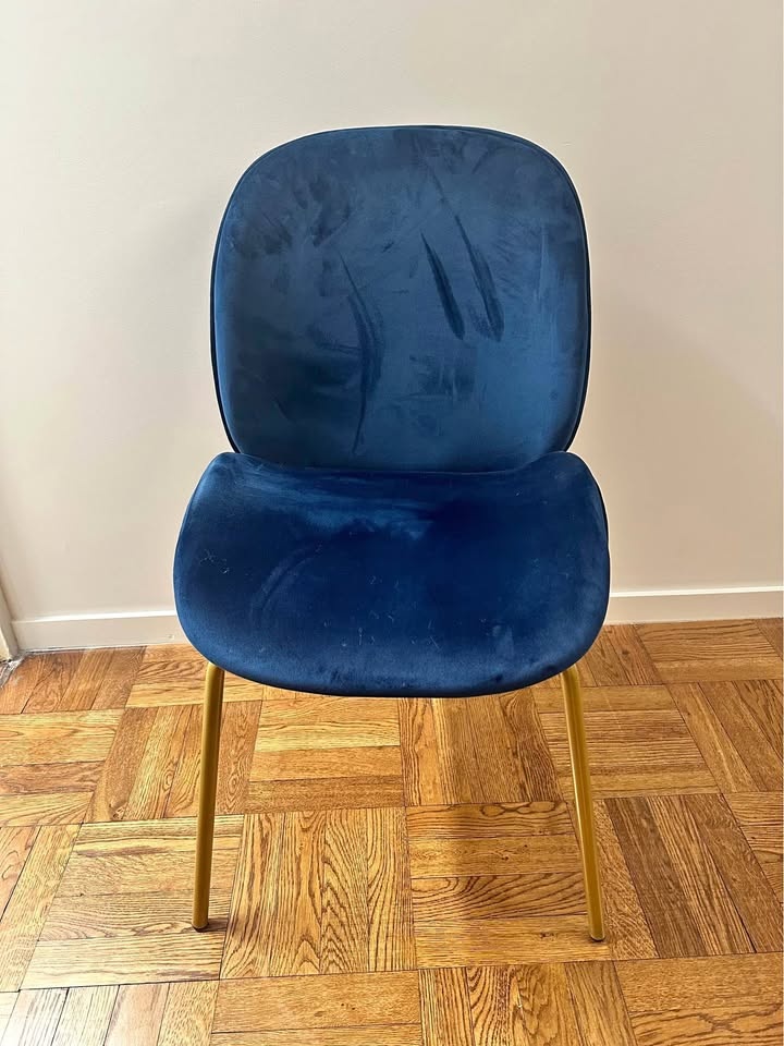 Velvet Upholstered Chairs