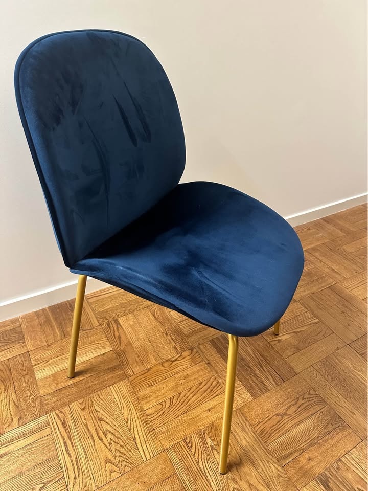 Velvet Upholstered Chairs - photo 2
