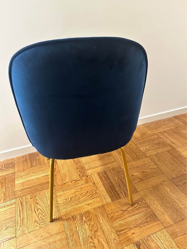 Velvet Upholstered Chairs - photo 3