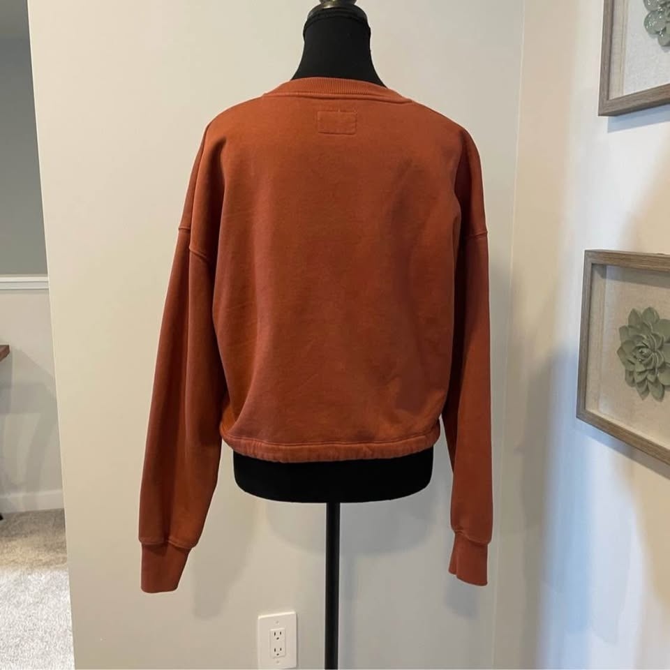 Aritzia Wilfred Free Cropped Tie Front Sweater Size Small - photo 4