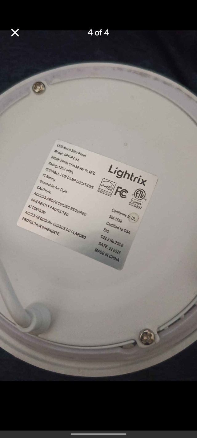 Potlights (6) for sale - photo 2