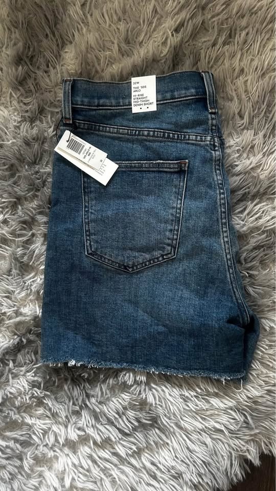 The '50s Arlo Hi Mid-thigh Denim Short by Aritzia Size 32 - photo 3