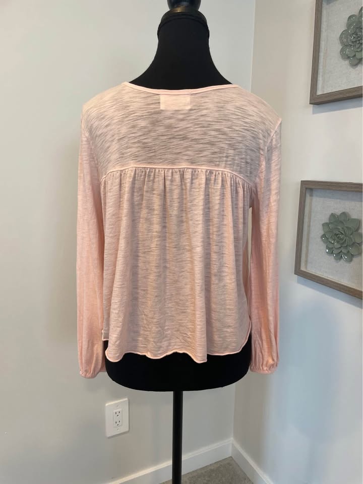 Perfect condition! Anthropologie T.La long sleeve XS burnout tee - photo 4