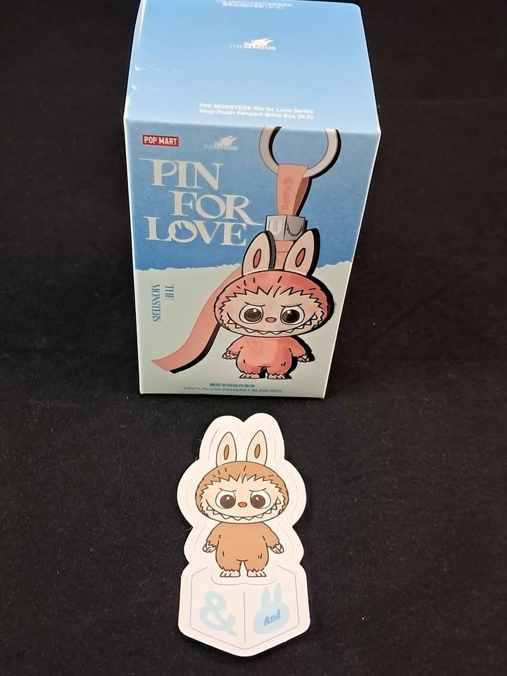 Pop Mart Let's Checkmate Series-Vinyl Plush Doll Labubu + Free g - photo 5