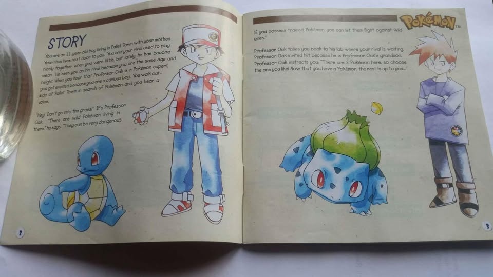 Rare 1998 Pokemon blue version guide - photo 5