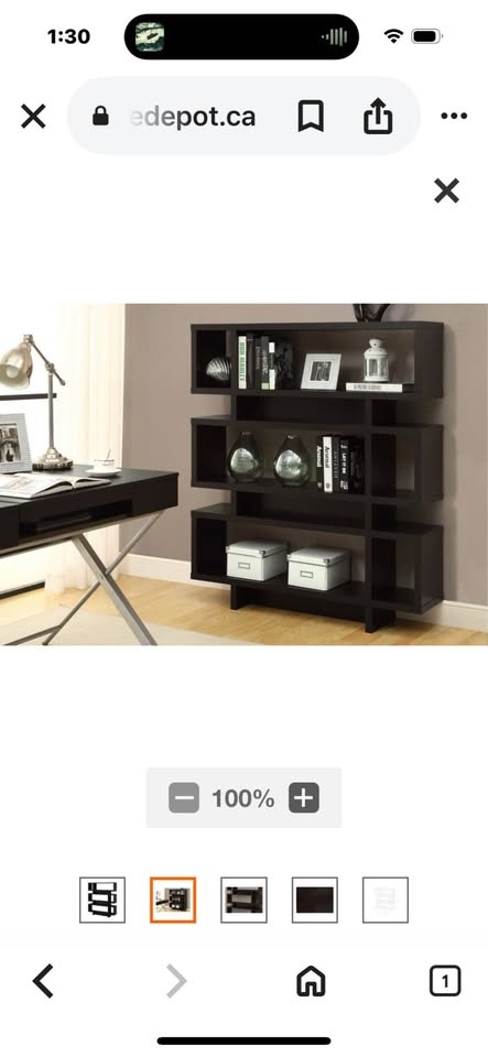 Beautiful black shelf - photo 3