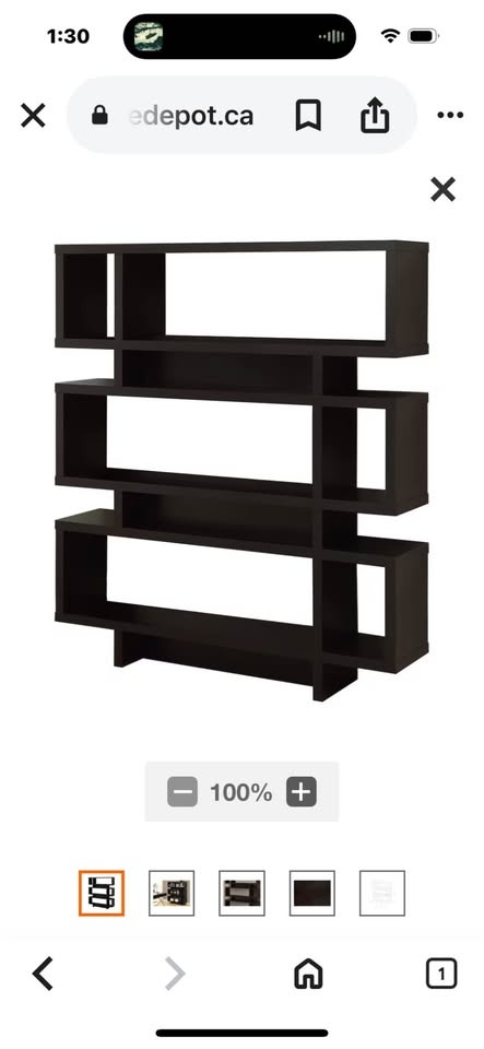 Beautiful black shelf - photo 4