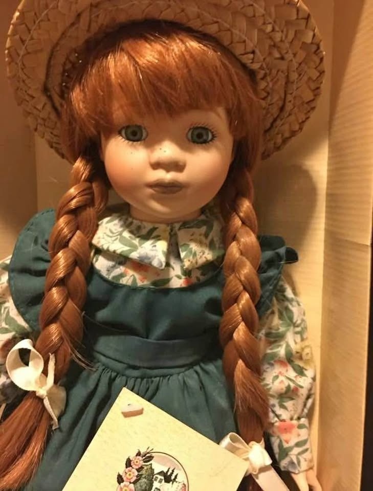 Anne of Green Gables porcelain doll