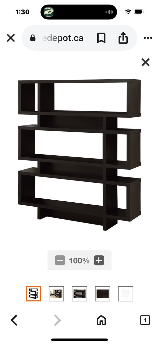 Beautiful Black Shelf - photo 3