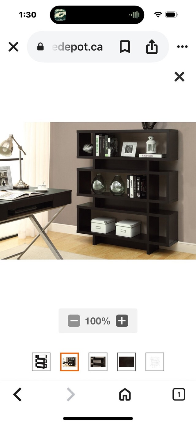 Beautiful Black Shelf - photo 4