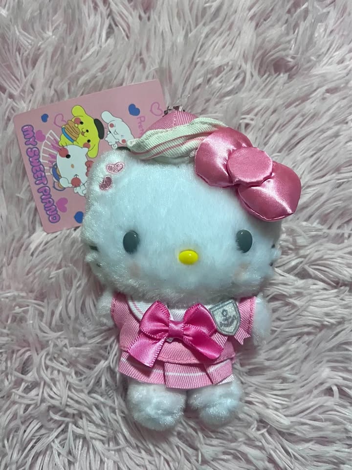 Hello Kitty Sailor Plush Mascot Keychain - Sanrio