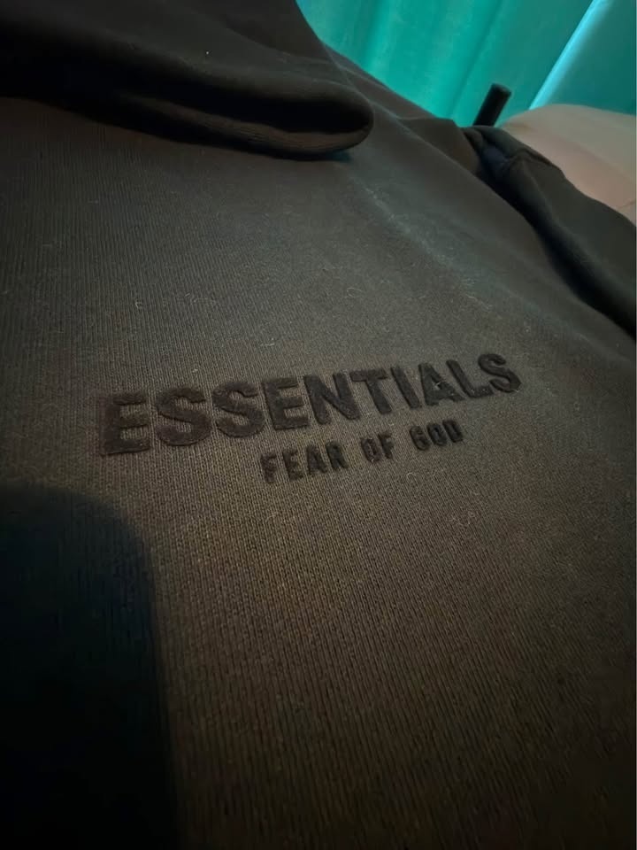 FOG ESSENTIALS HOODIE - Black - photo 2