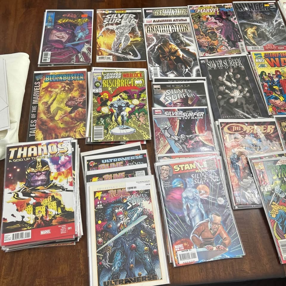 Box 16: 116 Comics - Mixed Silver Surfer... - photo 2