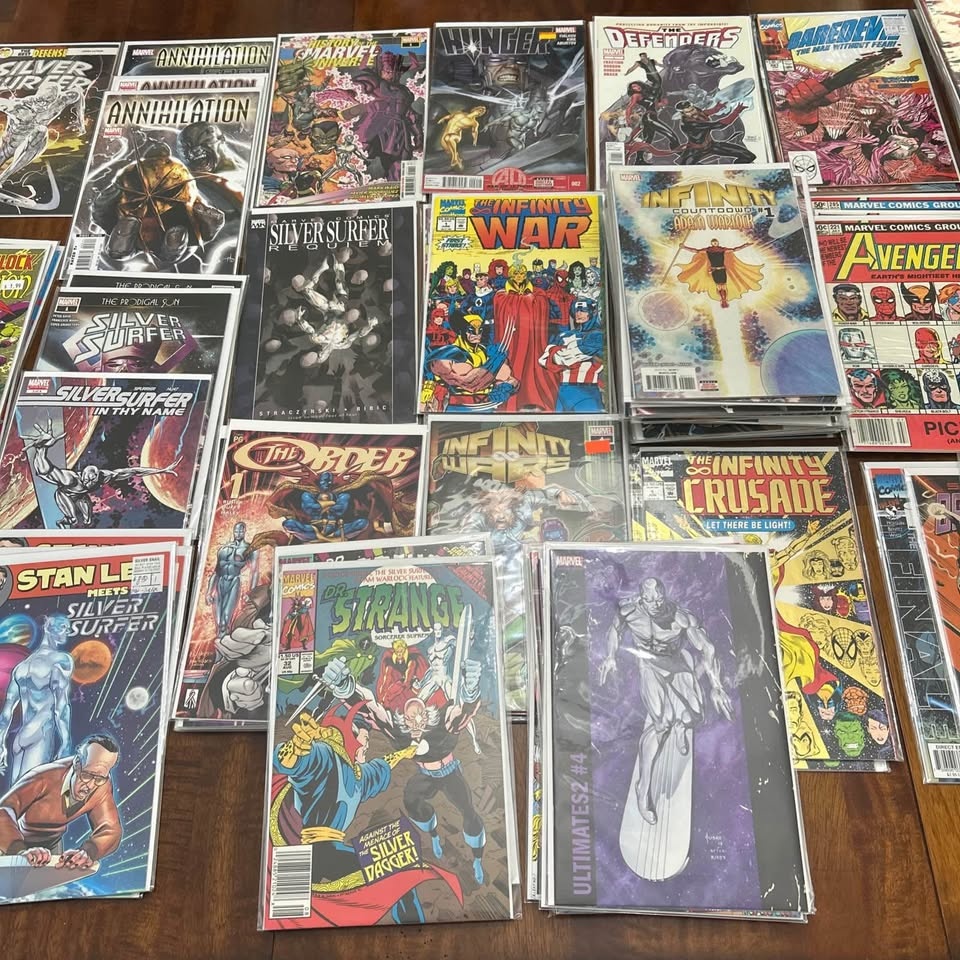 Box 16: 116 Comics - Mixed Silver Surfer... - photo 3