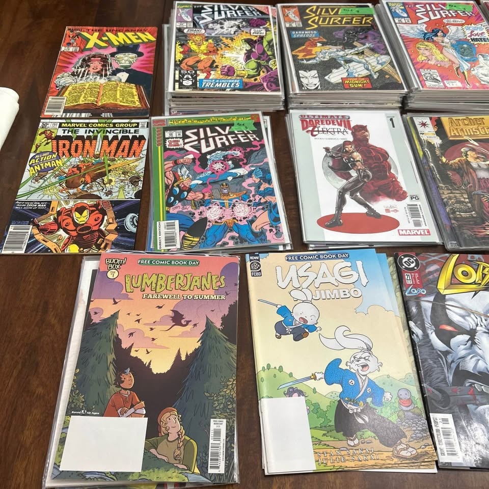 Box 2/6: 100+ comics - Mixed Silver Surfer, Excalibur - photo 2