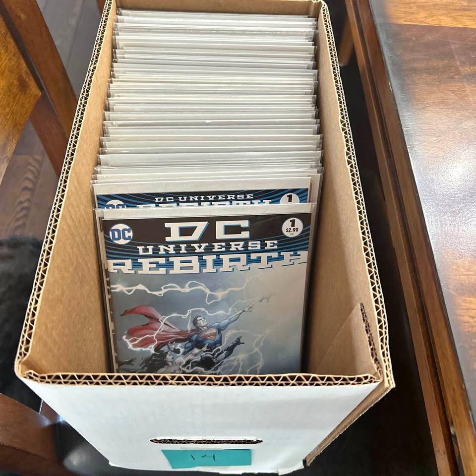 Box 14: 65 comics Mixed Daredevil, Crossover, Basilisk...