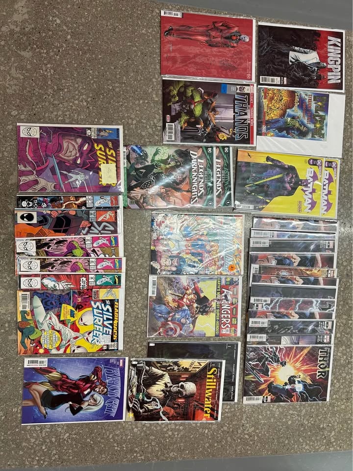 Box 19/21/30: 128 comics Thor, Silver Surfer, Batman... - photo 2
