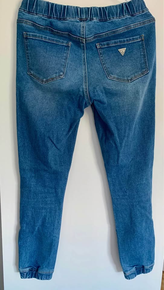 Guess Distressed Drawstring Waisted Denim Jeans - photo 2