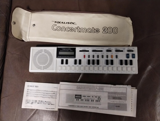Vintage 80's Realistic Concertmate 200 Made in Japan