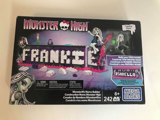 Mega Bloks Monster High Name Builder BNIB