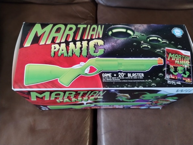 Wii Martian Panic With Blaster BNIB - photo 4