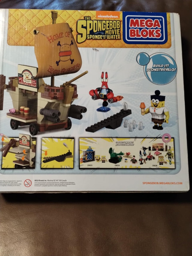 2015 Mega Bloks SpongeBob Burgermobile Showdown - photo 2