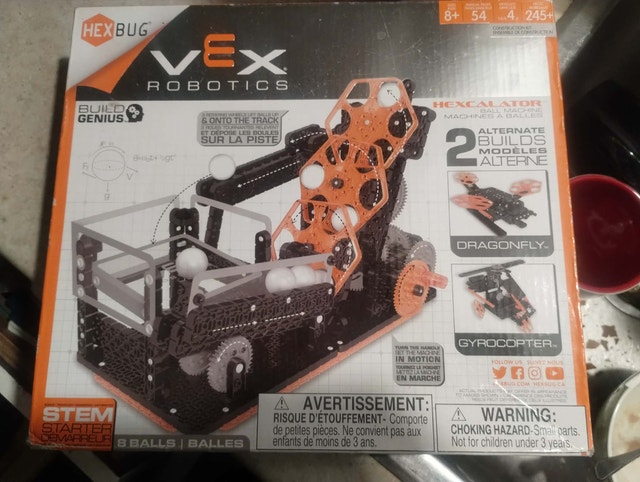 Hexbug Vex Robotics STEM Hexcalator Ball Machine BNIB