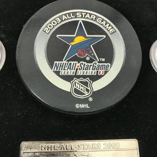 2003 CANADA NHL ALL STAR STAMP AND MEDALLION SET CANADA MINT - photo 3