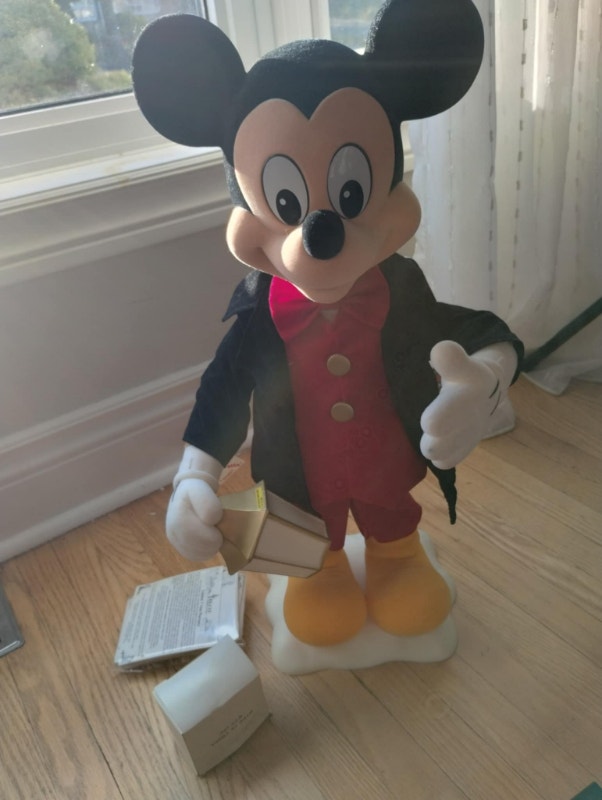 Vintage 1980s Telco Mickey Mouse Christmas - photo 5