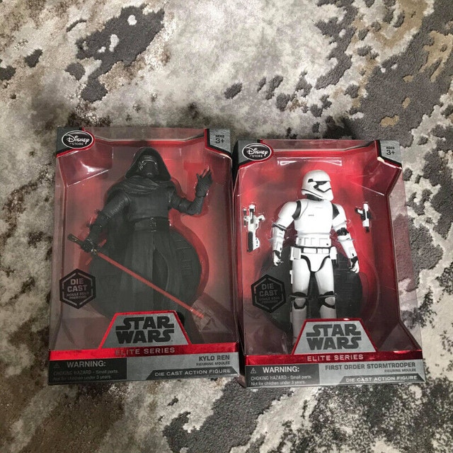 Star Wars Die Cast Elite 6 Inch Action Figure Star Wars Kylo