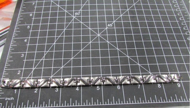 MEN'S STAINLESS STEEL BRACELETS 9" LONG BRAND NEW! - photo 3