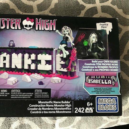 Mega Bloks Monster High Name Builder BNIB