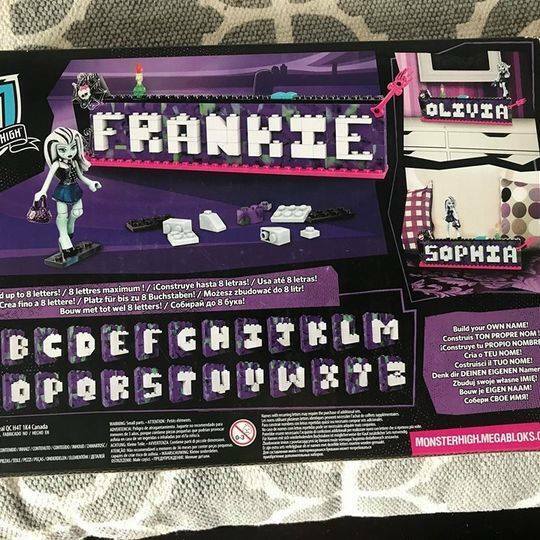 Mega Bloks Monster High Name Builder BNIB - photo 2
