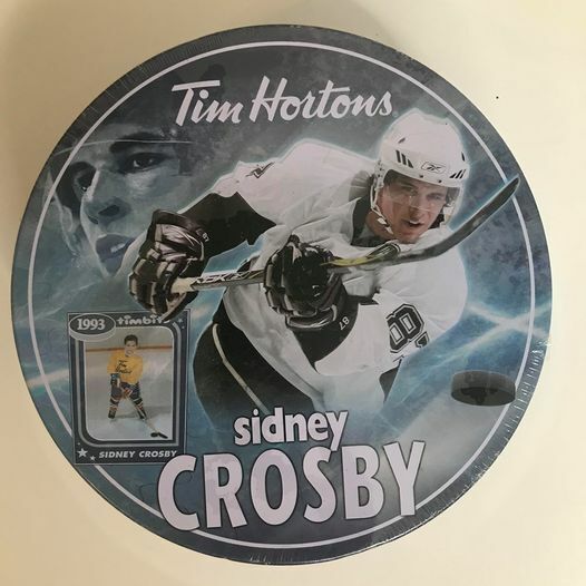 Tim Hortons Sidney Crosby Puzzle in a Tin SealedBrand new