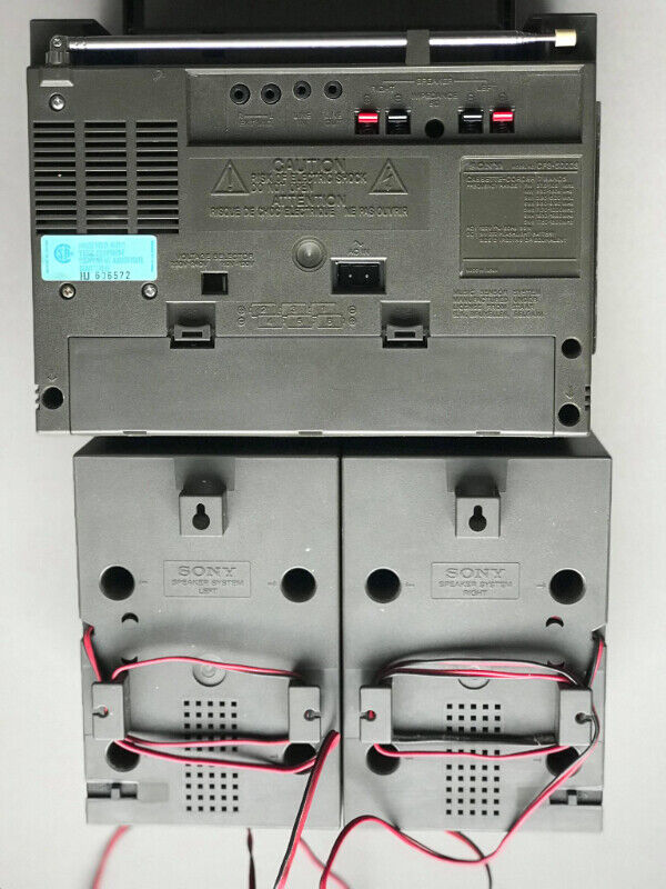 Sony CFS-5000S AM/FM-MW-SW 7 Band Receiver/Recorder Vintage - photo 3