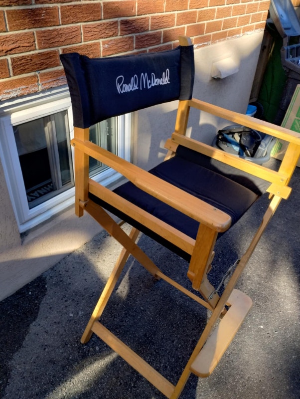 Ronald McDonald McDonald's Director Chair - photo 3