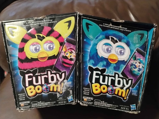 2013 Hasbro Furby Boom! Black & Blue Furby - photo 3
