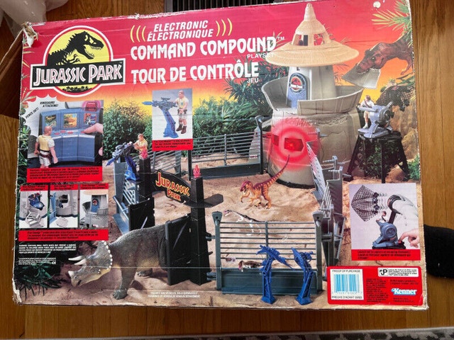 1993 Vintage Kenner Jurassic Park Command Compound - photo 2