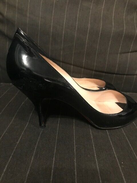 LOUBOUTIN-Peep Toe Pumps Womens SIze 39 USA 9 - photo 2